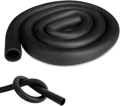 Rubber Pipe Insulation 1.8m met 32mm Binnen Diameter, Waterdichte Isolatie voor Buitentoepassingen, Geschikt voor Fitnessapparatuur en Meubels
