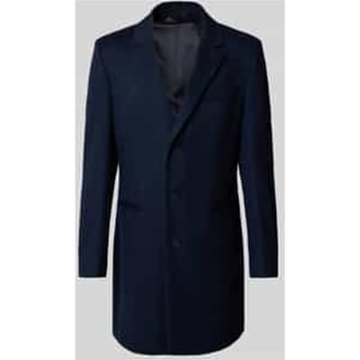Regular fit lange wollen jas met kasjmier - BECKHAM x BOSS