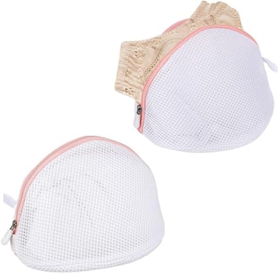 Wassen Netten - Waszakken Set - Bescherming Kleding - Zelfsluitende Rits - 2 Stuks - Wit