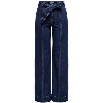 Damesjeans met hoge taille Only Madison Blush Wide