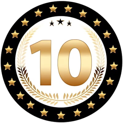 Bierviltjes 10 - 50x stuks - zwart/goud - luxe - verjaardag/jubilea - feestartikelen