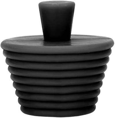 Siliconen Badstopper - Afvoerstop Douche - Water Dicht Maken - Past Zonder Gereedschap - 14 x 6 x 3 cm