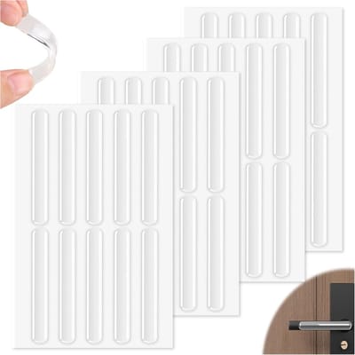 Transparante Rubberen Voeten - Elastische Buffers 40 stuks - Zelfklevende Bumper - Anti-slip Deur Stops - Rubberen Pads voor meubels kasten deuren - snijplanken