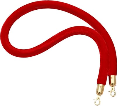 Barrière Touwen - Wachtlijn touw - Publieksbeheer - Hoge zichtbaarheid - 3 stuks - Rood