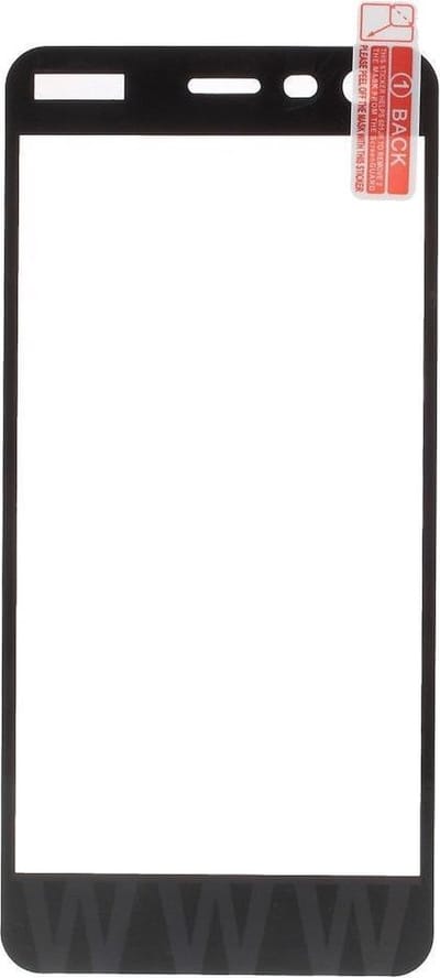 Shop4 - Nokia 2 Glazen Screenprotector -  Gehard Glas Zwart