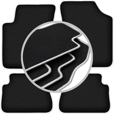 CARLUX-SILVER automatten voor: Kia Picanto I hatchback (2003-2011)