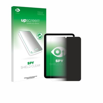 upscreen - privacy screenprotector voor Apple iPad Mini 6 WiFi 2021 - Folie Beschermfolie Blauwlichtfilter