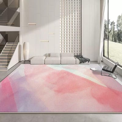 Grote Blauwe Vloerkleden voor Woonkamer Moderne Licht Luxe Decoratie Slaapkamerkleden Lounge Antislip Opvouwbare Vloermat 200x300 60*90cm