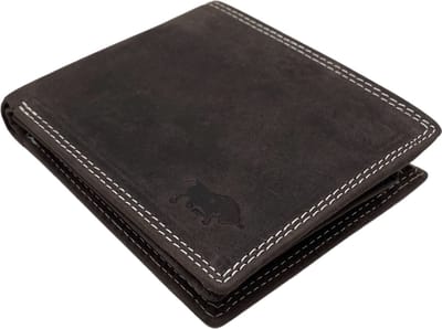 Arrigo - Portemonnee Heren - Billfold Model - Donkerbruin Buffelleer