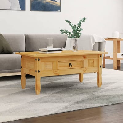 vidaXL - Salontafel - Mexicaans - grenenhout - Corona-stijl - 100x55x44 - cm