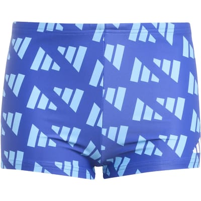 Adidas Logo Graphic Zwemboxer Blauw 4-5 Years Jongen
