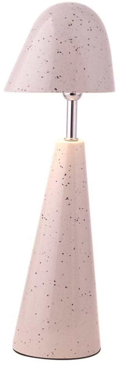 Bureaulamp Dot LED op accu sand white