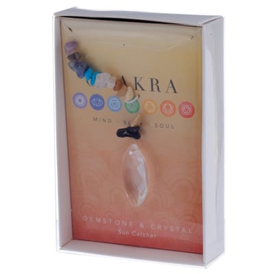 Edelsteen Chakra Suncatcher Kristal