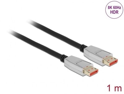 Delock DisplayPort cable 8K 60 Hz 1 m