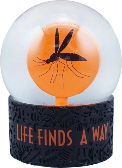 Jurassic Park Life Finds A Way Sneeuwbollen meerkleurig - Kunststof - Fan merch, Film