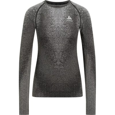 Odlo Performance Warm Blackcomb Lange Mouwen Basislaag Zwart M Vrouw