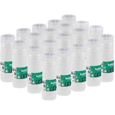 Bolsius RP4 Bougies en Paraffine Inserts 91H 20 Pièces