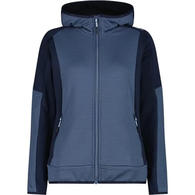 Dames fleece met capuchon CMP Grid Tech