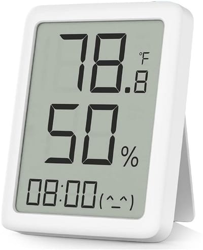 Digitale Thermo-hygrometer met Groot LCD-Display voor Binnen en Buiten