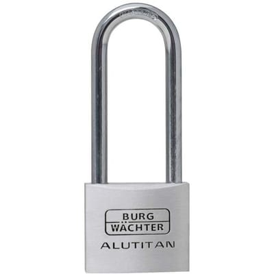 Burg Wächter 36081 Hangslot 40.00 mm Verschillend sluitend Aluminium Sleutelslot