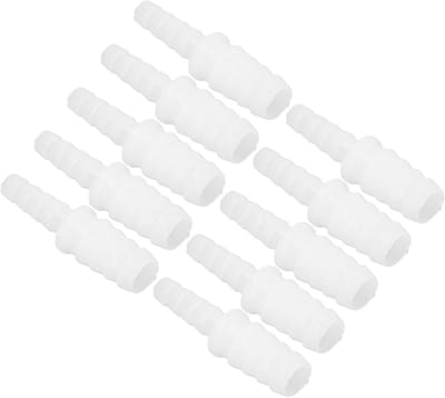 10 Stuks Slangconnector Reducer Fitting voor Plastic Buizen - Rechthoekige Verbinding voor Aquarium en Waterinstallaties (6-9mm Conversiekop)
