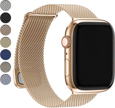 Stainless Steel Vervangband voor Apple Watch Ultra/SE 2, Series 8/7/6/5/4/3/2/1 - 49mm, 45mm, 44mm, 42mm, 41mm, 40mm, 38mm - Duurzaam, Stijlvol en Comfortabel