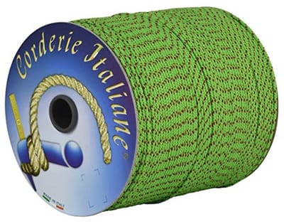 Bouwsnoer Fluorescent Groen 1 mm - 50 m Polyester Koord