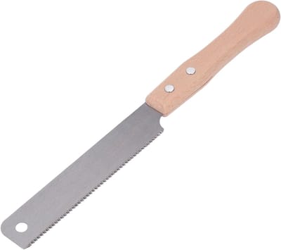 Enkelzijdige Zaag - Handtrekzaag Hout - Houtbewerking Knutselen - SK5 Staal Precisie - 32cm Lengte - Niet gespecificeerd