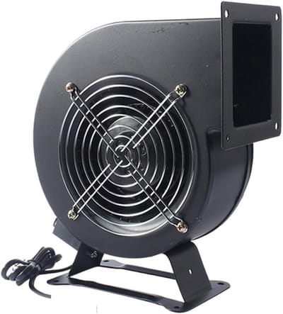 Elektrische Luchtblazer - Centrifugaalventilator - Stof Afzuigen - Hogedruk Ventilator - 140W - Zwart