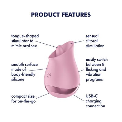 Satisfyer 'Tongue Player', 7,5 cm
