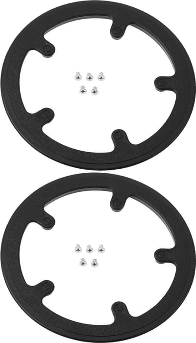 Dailygoods- Kettingbeschermer 5-Hole Montage - Fietsbeschermer - Kettingbeschermer Mountainbike - Bescherming tegen Vuil - Stevig Plastic - Geschikt voor 40 Tanden