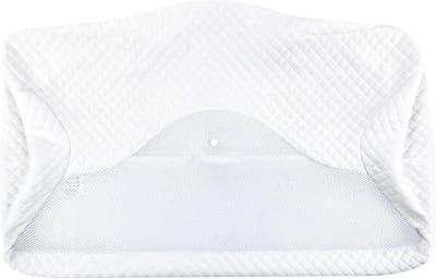 Wasbare Kussenhoezen voor 70x40x8.5/14 cm Kussens, Ideaal als Vervangende Pillowcase, Wit en Duurzaam