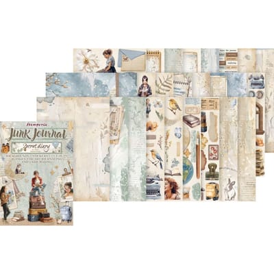 Junk Journal Book "Secret Diary"