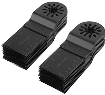 Multifunctionele 34 mm Zaagbladen Set - 20 Stuks voor Hout en Metaal
