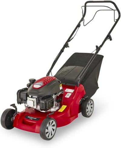 Zelfrijdende Grasmaaier - Benzine Maaier - Gazon Onderhoud - Zelfrijdend Model - 39 cm Maaibreedte - Rood