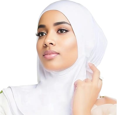 Bovista Hoofddoek - Hijab - Dames - Abaya - Sjaal - Islamitische Kleding - Moslim Kleding - Alhamdulillah - Wit