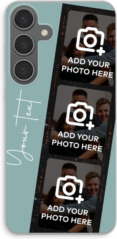 Gepersonaliseerd - Case Company® - Hoesje geschikt voor Samsung Galaxy S24 Plus hoesje - Filmrol N°1 - Soft Cover Telefoonhoesje - Bescherming aan alle Kanten en Schermrand