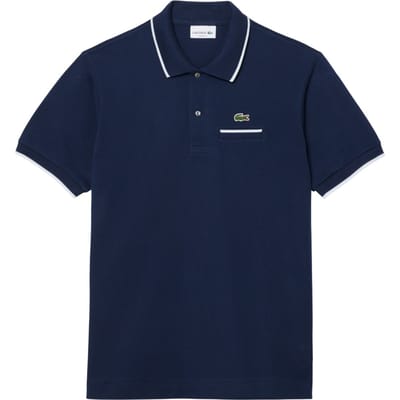 Lacoste T-shirts en Blue Polo