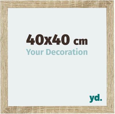 Your Decoration - Fotolijst 40x40 cm - MDF - Sonoma Eiken - Mura