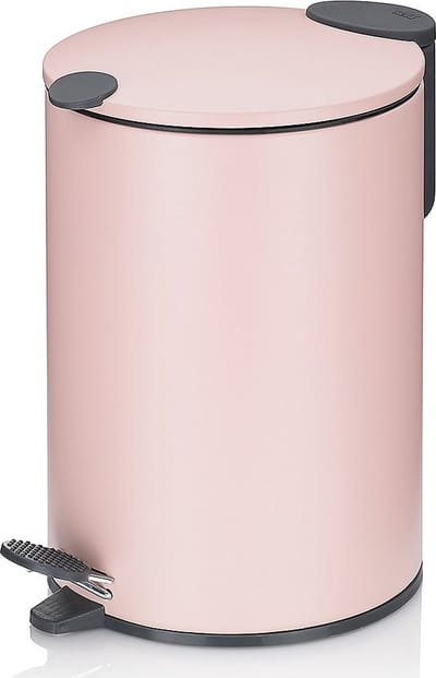 Pedaal Afvalemmer 3 Liter - Wolk Roze - Kela Mats