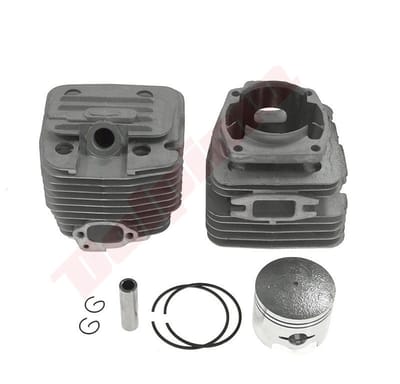 Cilinder met zuiger passend op Chinese kettingzaag 47,5mm 62cc