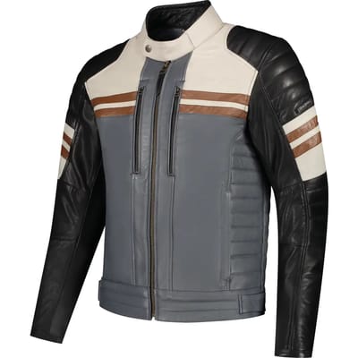 Rusty Stitches Steve Motorfiets lederen jas -