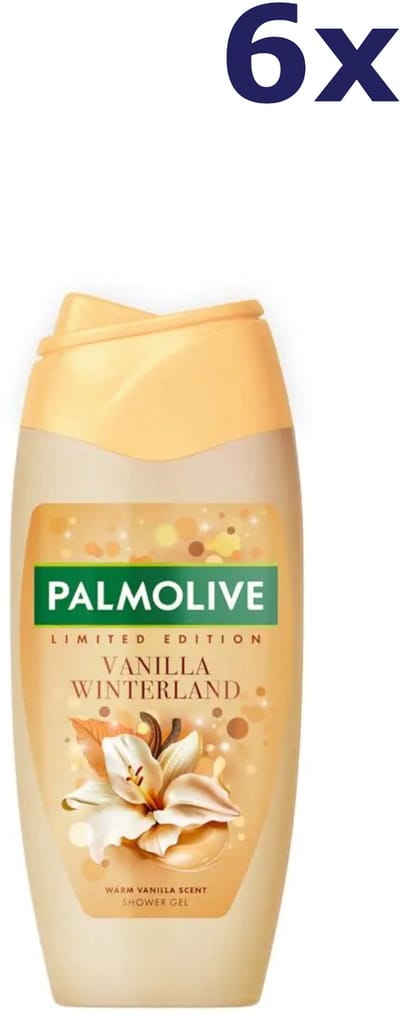 6x Palmolive Douchegel – Vanilla Winterland 250 ml