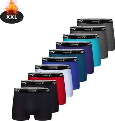Nivard Onderbroeken Heren - Boxershort - Ondergoed - Boxer - Underwear - Mannen - 10 Pack - Gemengd - XXL