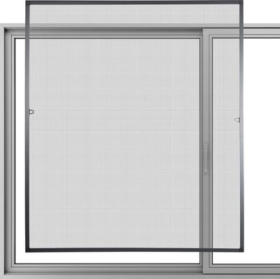 Raamhor 150x130 cm - Insectenscherm Aluminium voor Ramen - Horrengaas op Maat - Horren Tegen Insecten - Zelfbouw Raam Hor met Montagekit