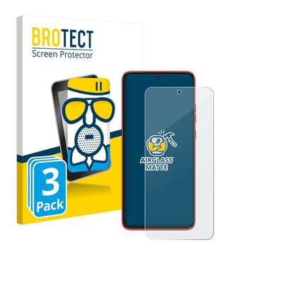 BROTECT - Screenprotector voor Motorola Moto 60 Neo - Folie Beschermfolie Beschermglas matte 3 Stuks