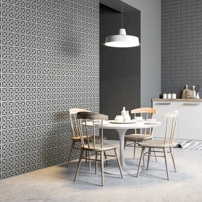 Zelfklevende tegelmuurstickers voor keuken en badkamer - 60 Klara Azulejos tegelstickers - 60 stickers 15x15cm