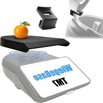 Weegschaal Accessoire voor Thermomix TM7 met Dekselhouder en Bescherming voor Motor, Precisieweegschaal zonder Mengkom en Dekselclip voor Optimale Functionaliteit en Hygiëne
