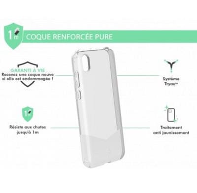 Force Case, Hoesje geschikt voor Huawei Y5 2019 - PURE Versterkt, Transparant