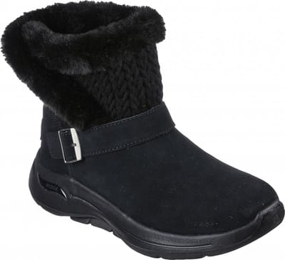 Skechers - GO WALK ARCH FIT BOOT - Black/Black - 37